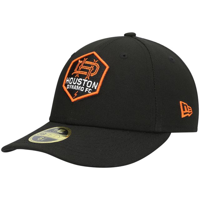Casquette ajustée à profil bas 59FIFTY Houston Dynamo FC pour homme New Era noire