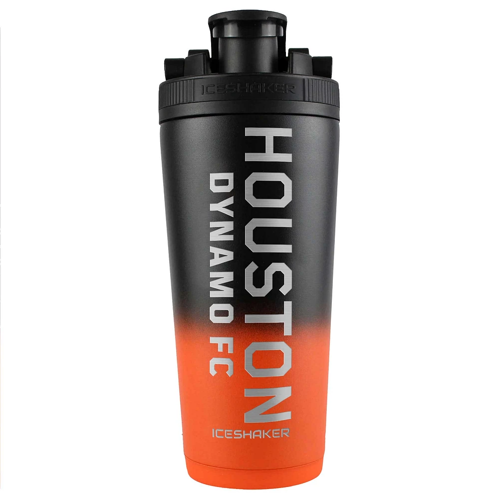 WinCraft Houston Dynamo FC 26oz. Ombre Stainless Steel Ice Shaker Blender Bottle
