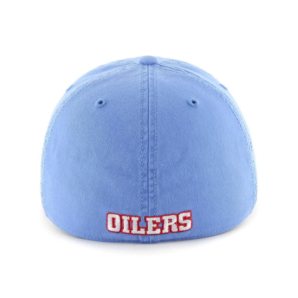 Men's '47 Light Blue Houston Oilers Gridiron Classics Franchise Legacy Fitted Hat