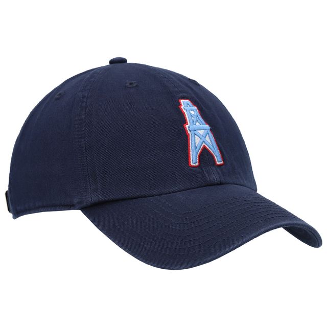 Casquette réglable '47 Navy Houston Oilers Clean Up Legacy pour homme