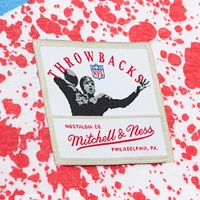 Men's Mitchell & Ness White Houston Oilers Team Burst Sublimated T-Shirt