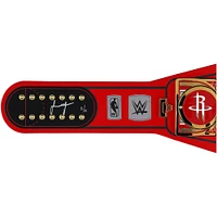 Jalen Green Houston Rockets Autographed WWE Legacy Title Belt with "Unicorn" Inscription - Limited Edition #5/5