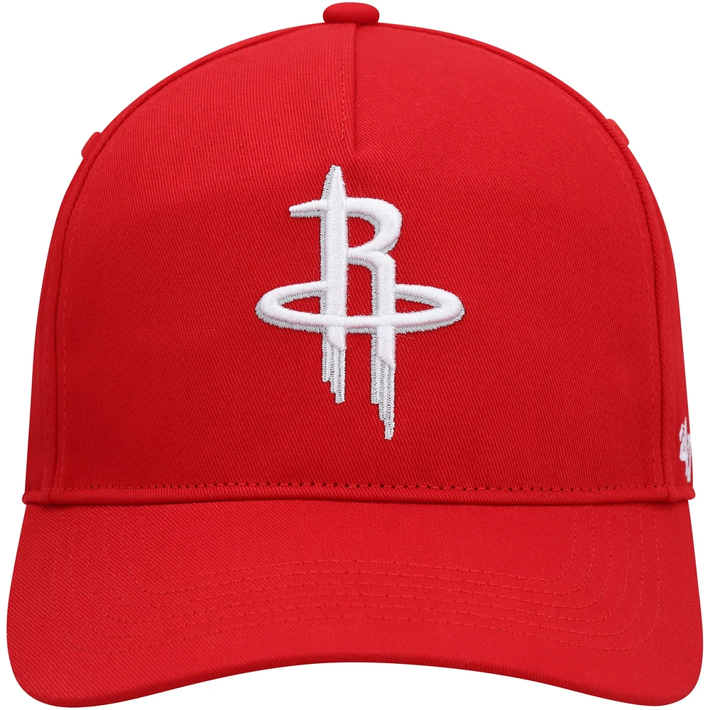 Men's '47 Red Houston Rockets Hitch Snapback Hat