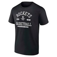 Men's Fanatics  Black Houston Rockets Calling Plays T-Shirt