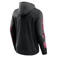 Men's Fanatics Black Houston Rockets Home Court Pullover Hoodie
