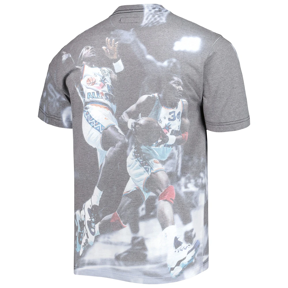 Men's Mitchell & Ness Houston Rockets Above the Rim Graphic T-Shirt