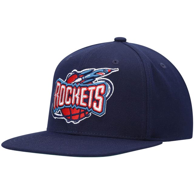 Casquette Snapback Houston Rockets Hardwood Classics Team Ground 2.0 Mitchell & Ness pour hommes