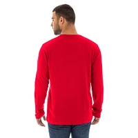 Men's New Era  Red Houston Rockets 2024/25 City Edition Long Sleeve T-Shirt