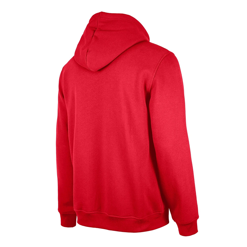 Men's New Era  Red Houston Rockets 2024/25 City Edition Pullover Hoodie