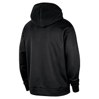 Sweat à capuche Nike Houston Rockets Spotlight 2024/25 pour homme, noir, entraînement sur le terrain