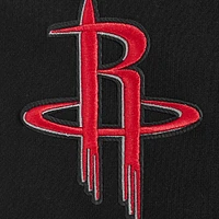 Men's Pro Standard Black Houston Rockets Paint the City Drop Shoulder Sweatshirt