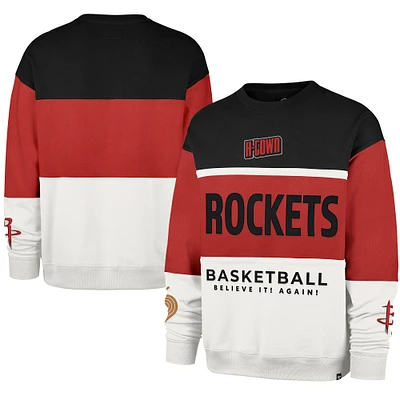 Sweat-shirt à capuche unisexe '47 Red Houston Rockets 2024/25 City Edition On Five Maximalist