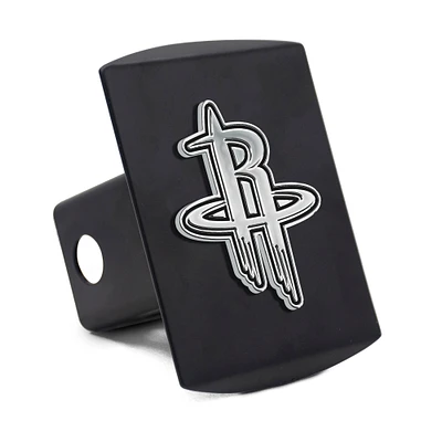 Housse d'attelage WinCraft Premium en métal chromé avec logo des Houston Rockets