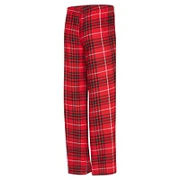Women's Concepts Sport  Red/Black Houston Rockets Vector T-Shirt & Flannel Pants Sleep Set