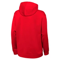 Youth Nike Red Houston Rockets Performance Practice Spotlight Pullover Hoodie