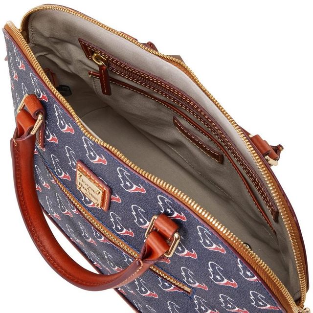 Dooney & Bourke Houston Texans Signature Dôme Zip Satchel Purse