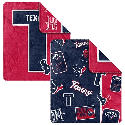 Couverture Dream Weave 50" x 60" des Houston Texans