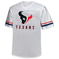 Men's Fanatics C.J. Stroud White Houston Texans Big & Tall V-Neck Fashion Jersey