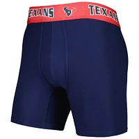 Men's Concepts Sport Navy/Red Houston Texans 2-Pack Boxer Briefs Set