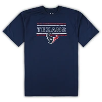 Men's Concepts Sport Navy/Red Houston Texans Big & Tall Flannel Sleep Set
