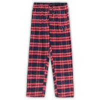 Men's Concepts Sport Navy/Red Houston Texans Big & Tall Flannel Sleep Set