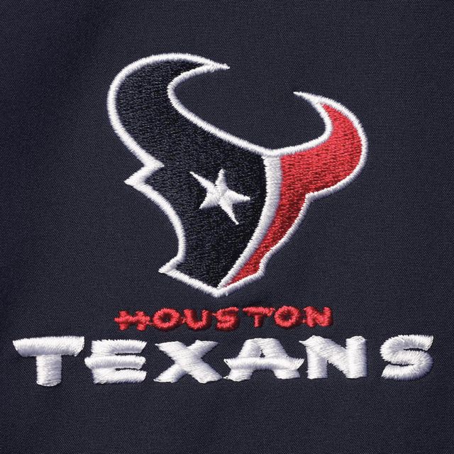 Veste à capuche zippée intégrale bleu marine/gris Houston Texans Dunbrooke pour hommes Tailles Big & Tall Alpha