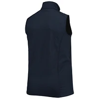 Men's Dunbrooke Navy Houston Texans Big & Tall Archer Softshell Full-Zip Vest