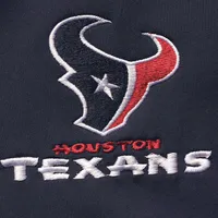 Men's Dunbrooke Navy Houston Texans Big & Tall Archer Softshell Full-Zip Vest