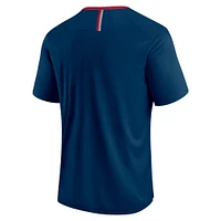 Men's Fanatics Navy Houston Texans Defender Fade Slant T-Shirt