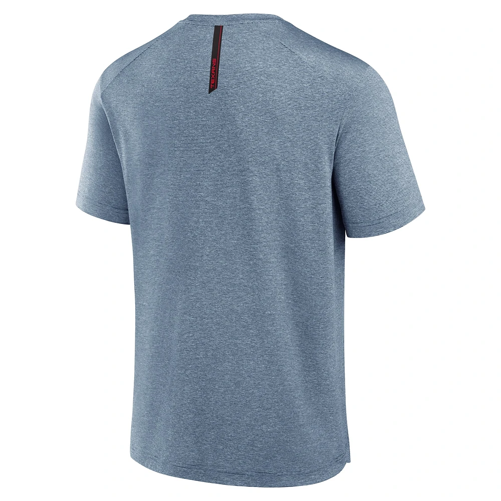 T-shirt Fanatics bleu marine pour homme avec logo du Front Office Move des Houston Texans