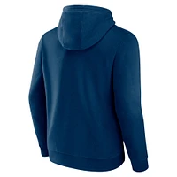 Men's Fanatics  Navy Houston Texans Primary Logo Pullover Hoodie