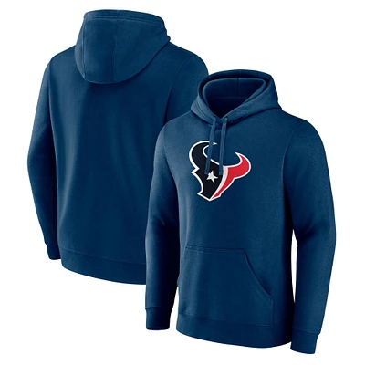 Sweat à capuche avec logo principal des Houston Texans Fanatics pour hommes