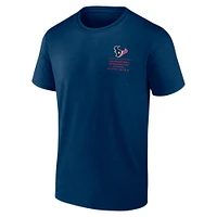 Men's Fanatics Navy Houston Texans Repeat Stats T-Shirt