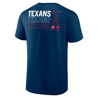 Men's Fanatics Navy Houston Texans Repeat Stats T-Shirt