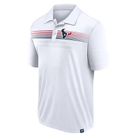Men's Fanatics White Houston Texans Big & Tall Sublimated Polo