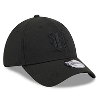 Men's New Era Black Houston Texans on 39THIRTY Flex Hat