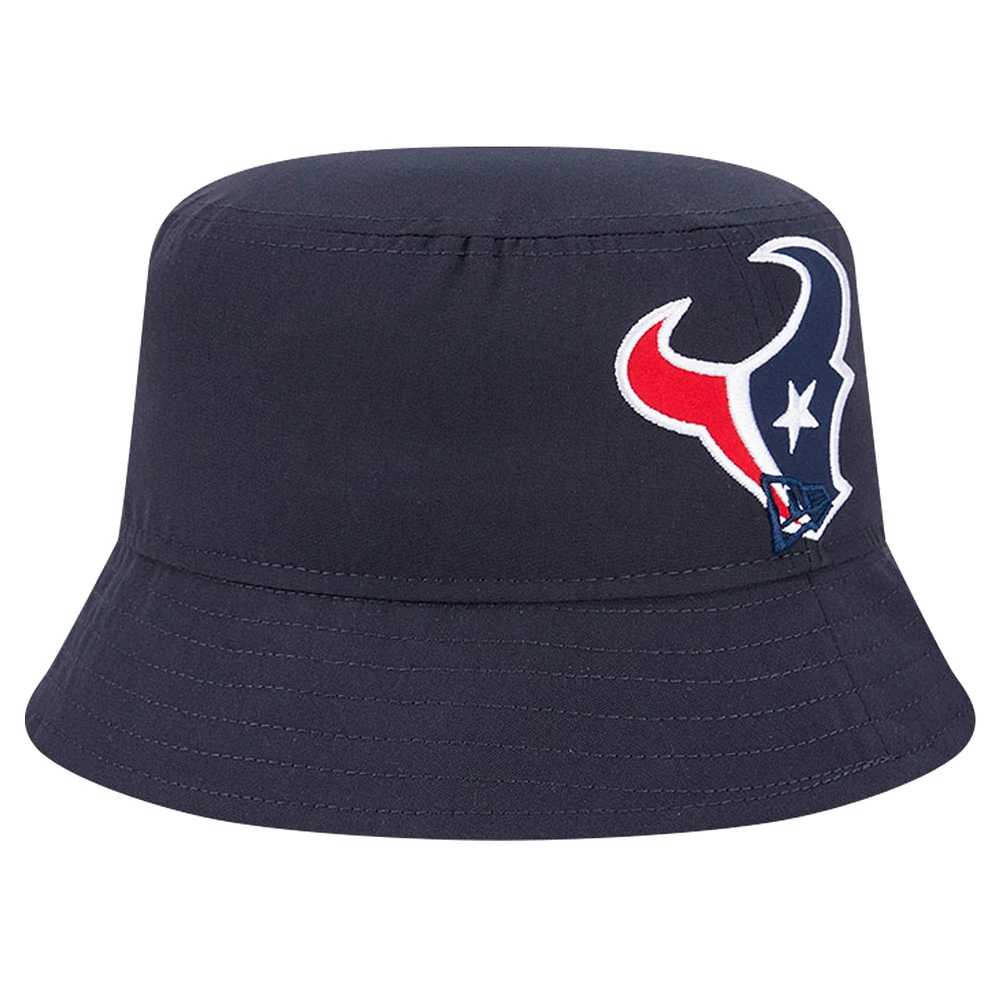 Chapeau bob bleu marine Houston Texans Helmet pour homme New Era