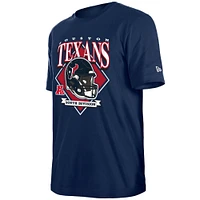 Men's New Era Navy Houston Texans Team Logo T-Shirt