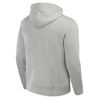 Men's NFL x Darius Rucker Collection by Fanatics Heather Gray Houston Texans Domestic Full-Zip Hoodie