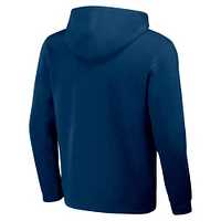 Men's NFL x Darius Rucker Collection by Fanatics Navy Houston Texans Coaches Pullover Hoodie