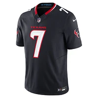 Men's Nike C.J. Stroud Navy Houston Texans Vapor F.U.S.E. Limited Jersey