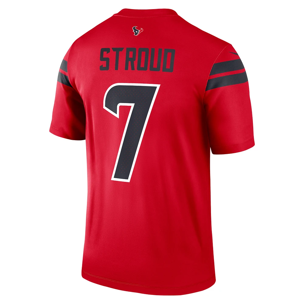 Men's Nike C.J. Stroud Red Houston Texans Alternate Legend Jersey