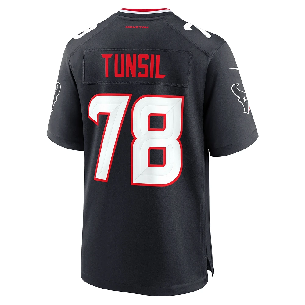 Men's Nike Laremy Tunsil  Navy Houston Texans Team Game Jersey