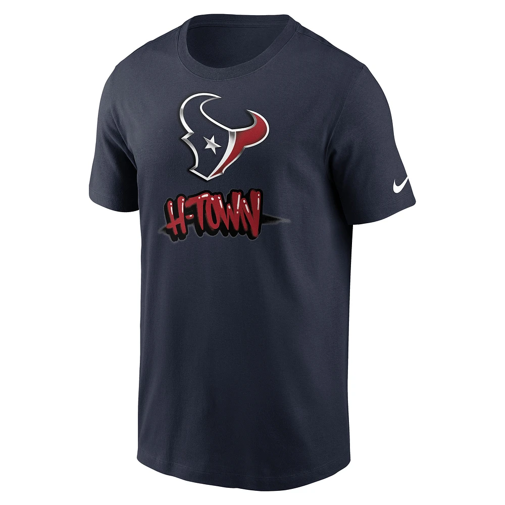 Men's Nike Navy Houston Texans Hometown T-Shirt
