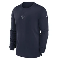 Men's Nike  Navy Houston Texans Player Long Sleeve Performance T-Shirt
