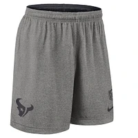 Men's Nike Navy Houston Texans Sideline Reversible Performance Shorts