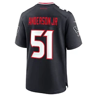 Men's Nike Will Anderson Jr. Navy Houston Texans Game Jersey