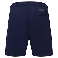 V110751 TEXAN NAVY H*TOWN M FLC SHORT SHTMEN FHT3410609-MDN