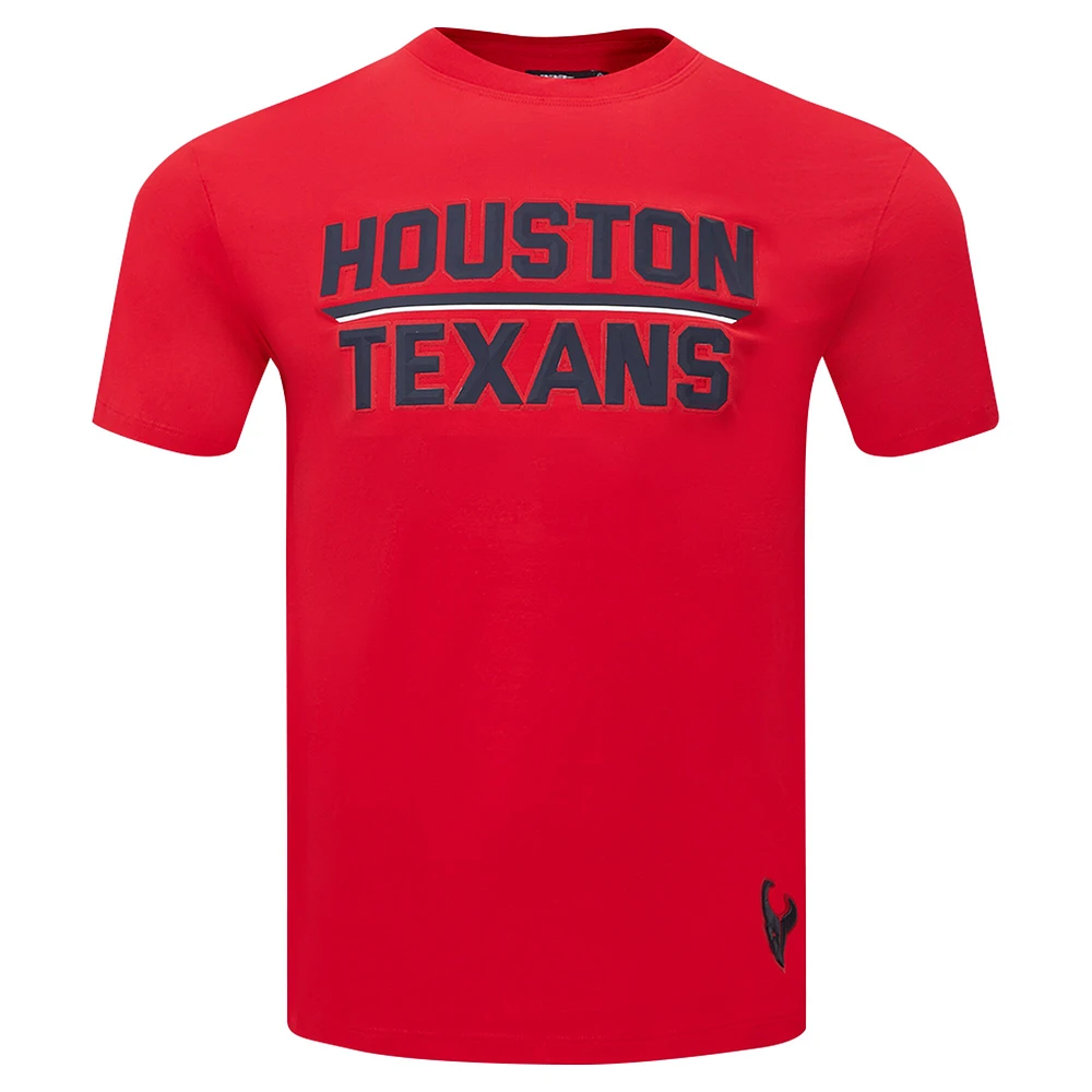 Men's Pro Standard Red Houston Texans Alternate Logo T-Shirt