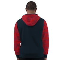Men's Starter Navy Houston Texans Thursday Night Gridiron Full-Zip Hoodie